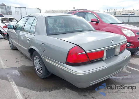 1999 Mercury Grand Marquis Gs из США, поврежденный, VIN 2MEFM74W0XX690526